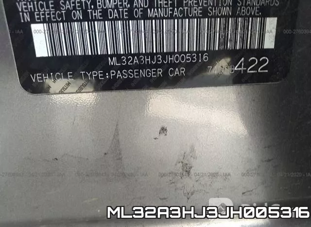 ML32A3HJ3JH005316