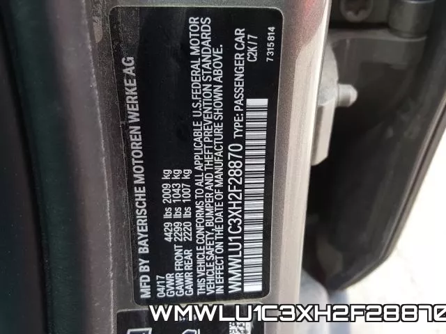 WMWLU1C3XH2F28870