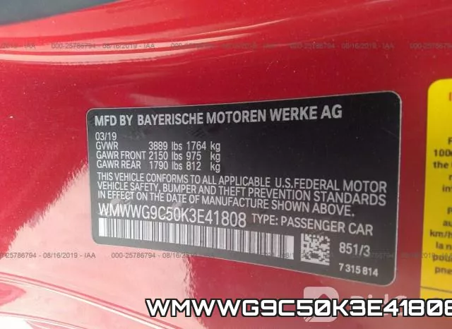 WMWWG9C50K3E41808