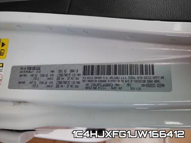 1C4HJXFG1JW166412