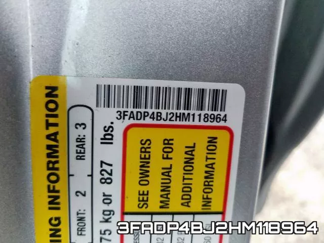 3FADP4BJ2HM118964