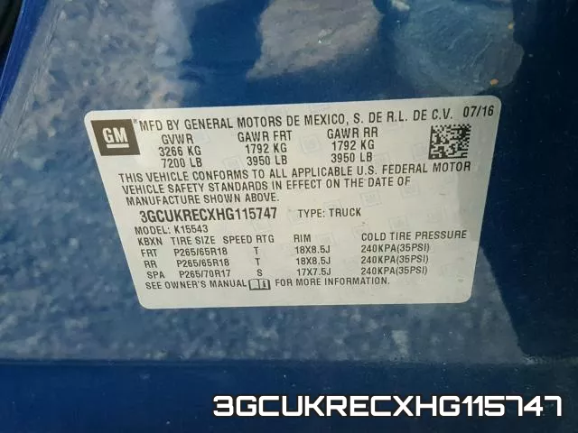 3GCUKRECXHG115747