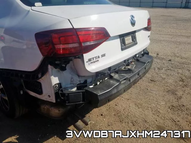 3VWDB7AJXHM247317