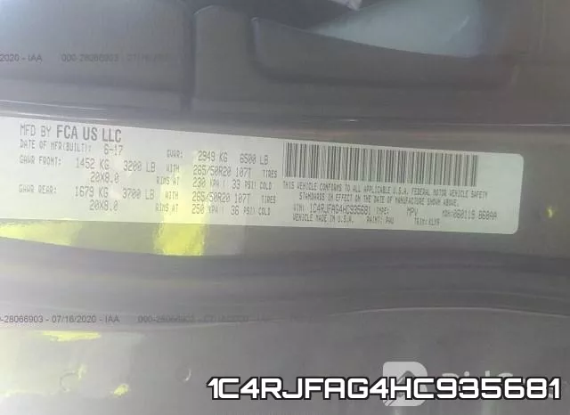 1C4RJFAG4HC935681