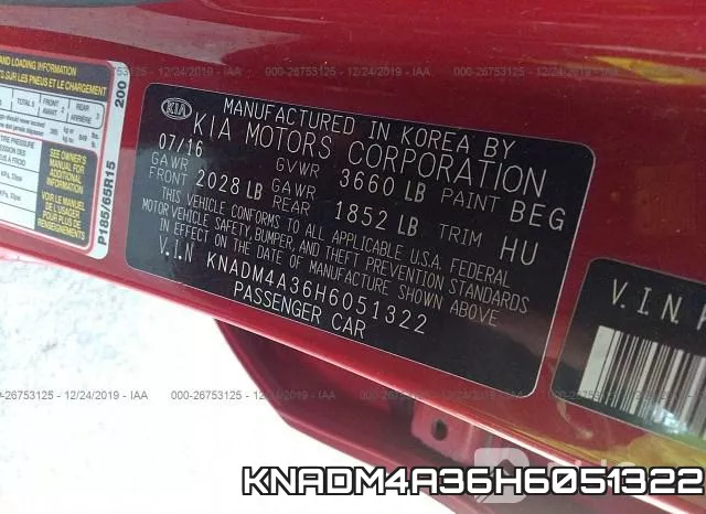 KNADM4A36H6051322