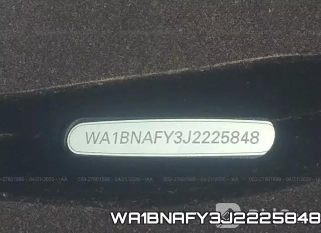 WA1BNAFY3J2225848