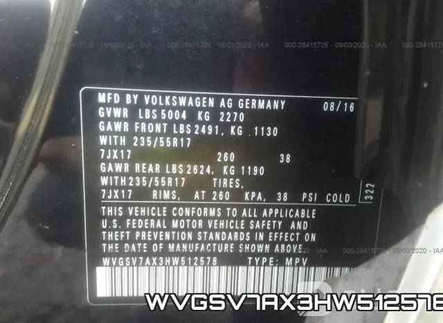 WVGSV7AX3HW512578