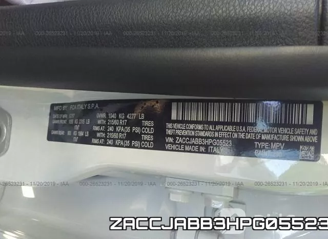 ZACCJABB3HPG05523