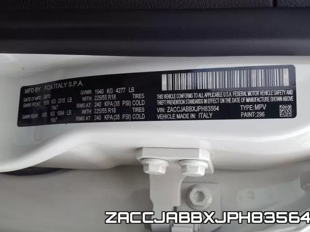 ZACCJABBXJPH83564