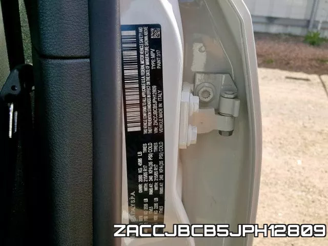 ZACCJBCB5JPH12809