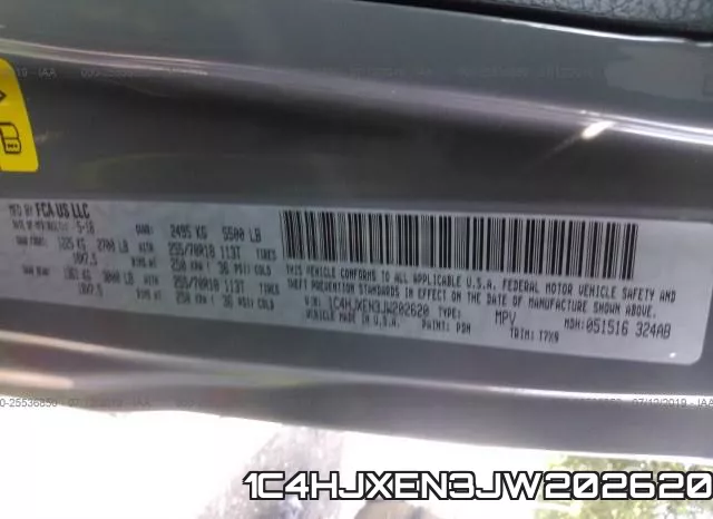 1C4HJXEN3JW202620