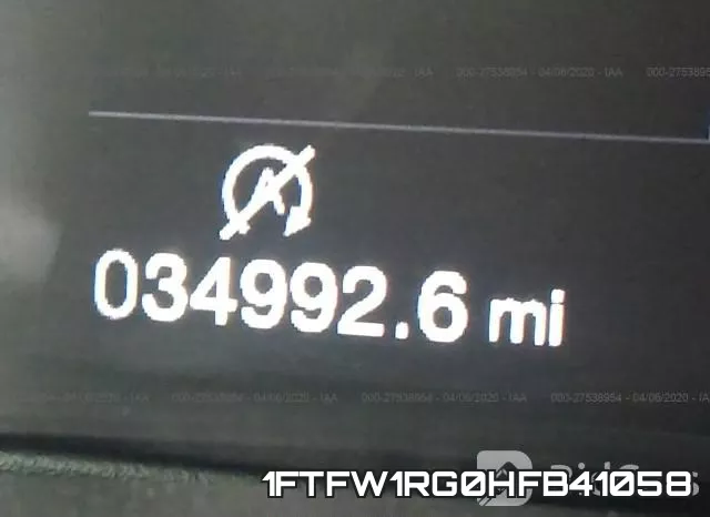 1FTFW1RG0HFB41058