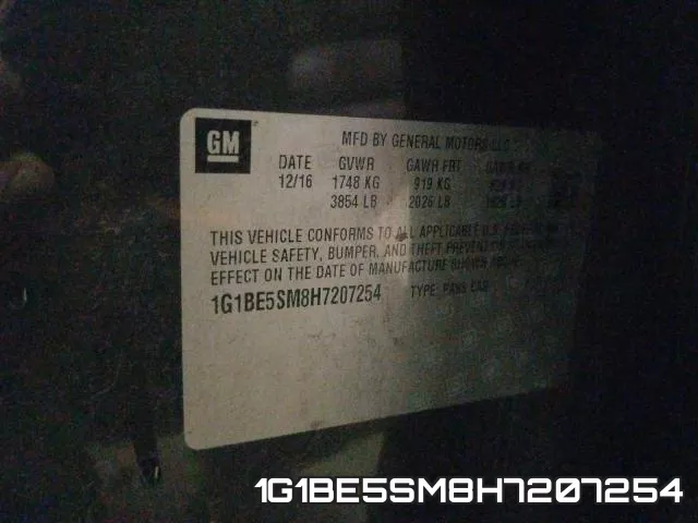 1G1BE5SM8H7207254