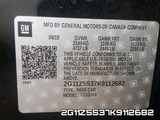 2G11Z5S37K9112682
