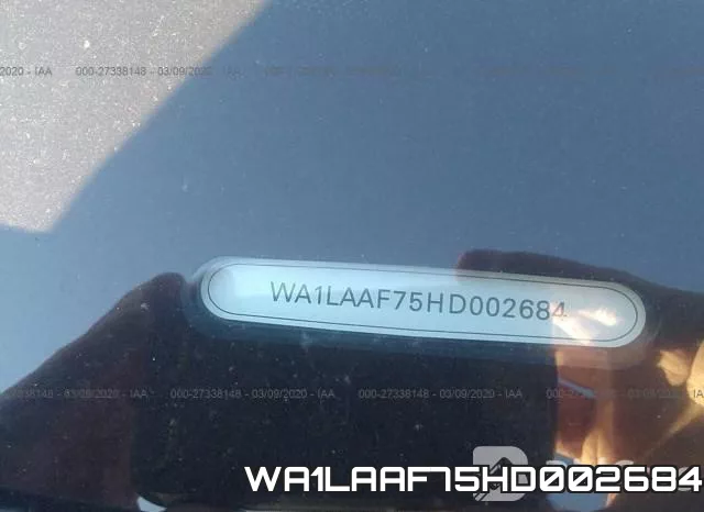 WA1LAAF75HD002684