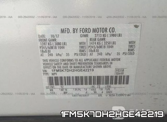 1FM5K7DH2HGE42219