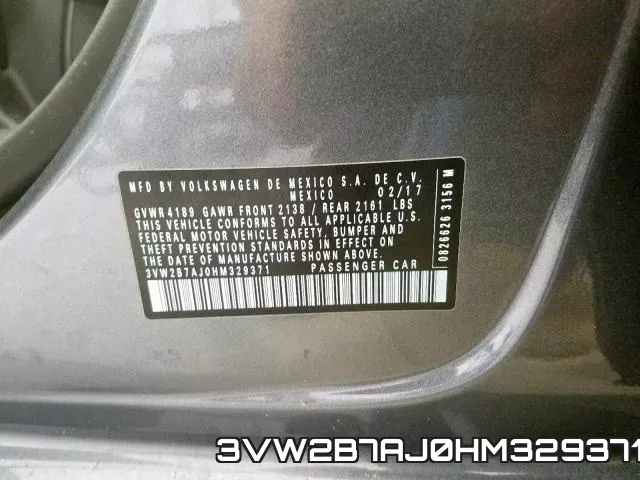 3VW2B7AJ0HM329371