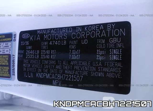 KNDPMCAC8H7221507