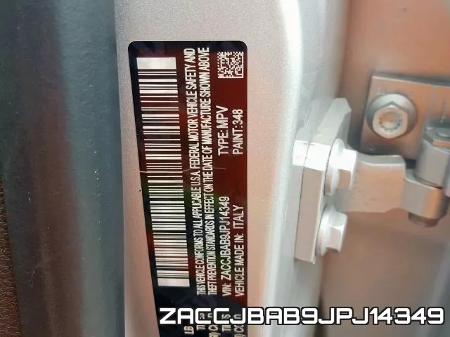 ZACCJBAB9JPJ14349