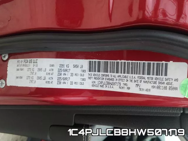 1C4PJLCB8HW507179