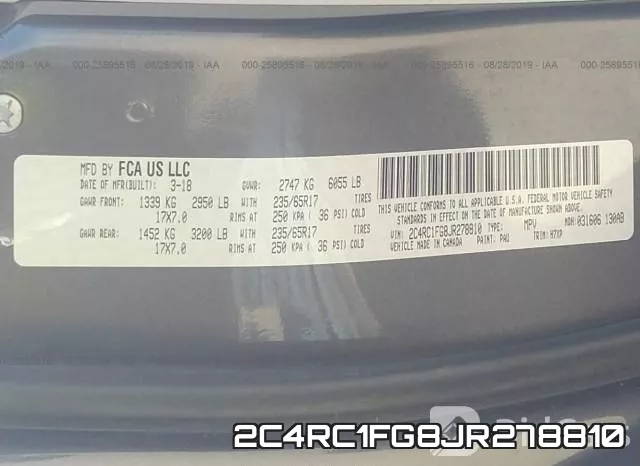 2C4RC1FG8JR278810