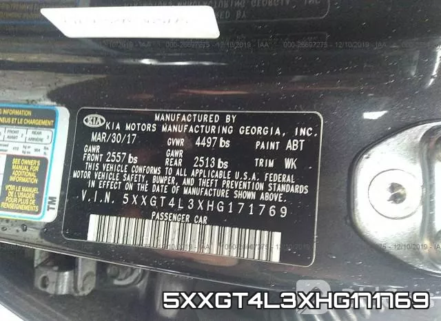 5XXGT4L3XHG171769
