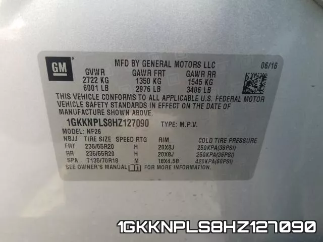 1GKKNPLS8HZ127090