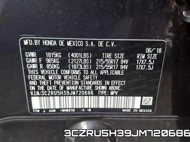 3CZRU5H39JM720686