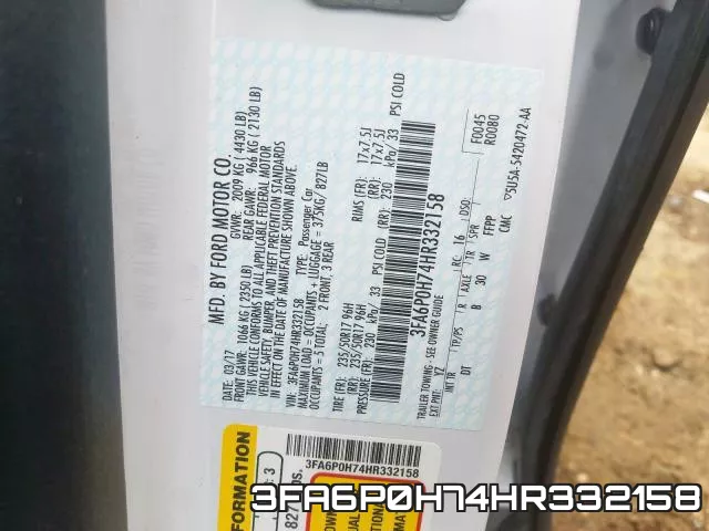 3FA6P0H74HR332158