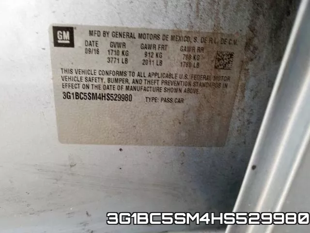 3G1BC5SM4HS529980