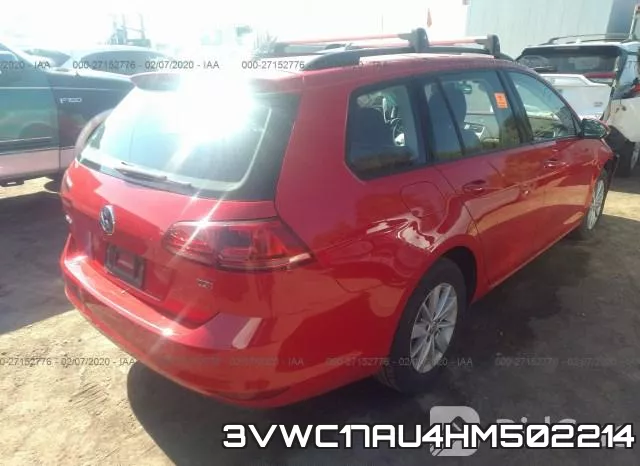 3VWC17AU4HM502214