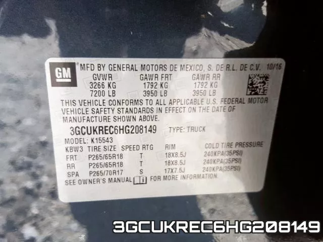 3GCUKREC6HG208149