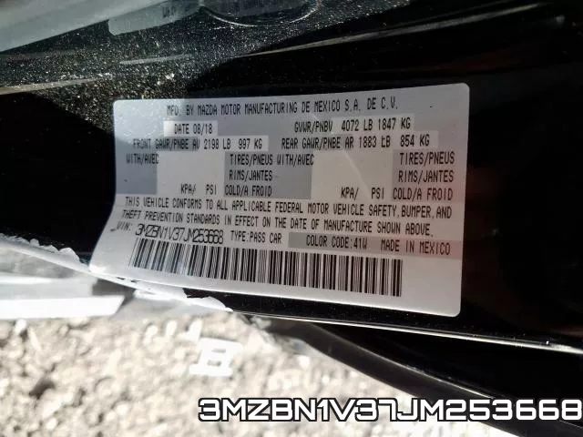 3MZBN1V37JM253668