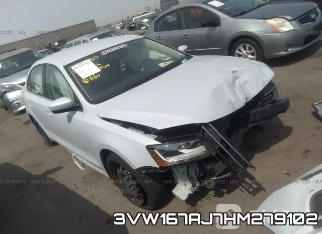3VW167AJ7HM279102