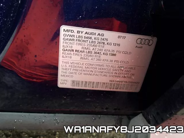 WA1ANAFY8J2034423