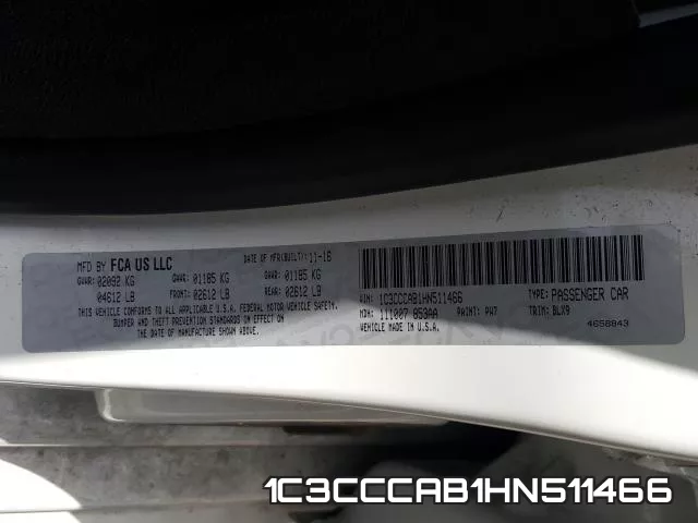 1C3CCCAB1HN511466