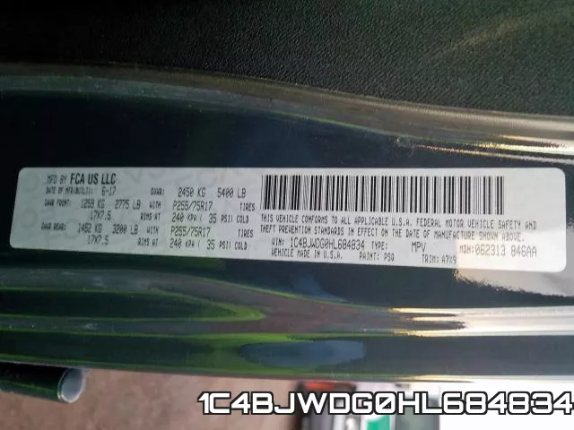 1C4BJWDG0HL684834