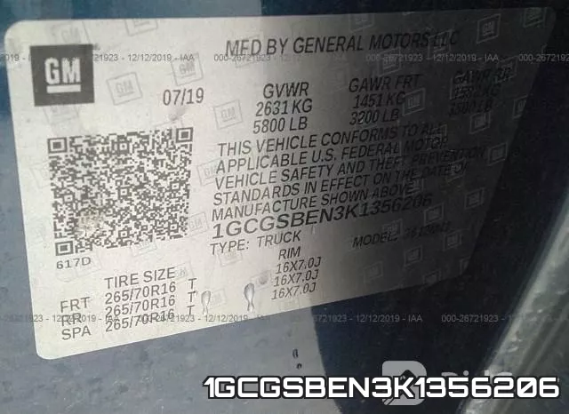 1GCGSBEN3K1356206
