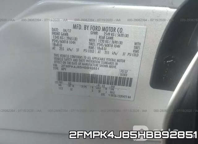 2FMPK4J85HBB92851