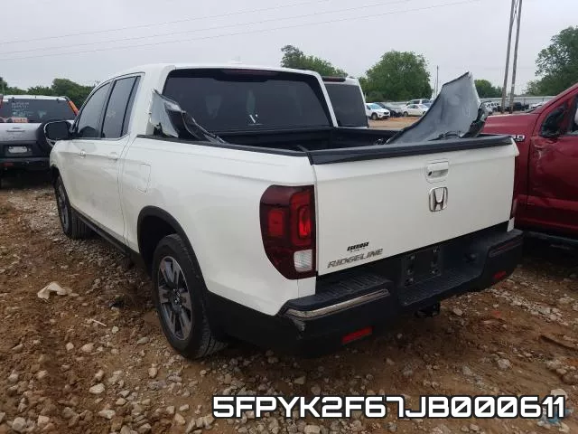 5FPYK2F67JB000611