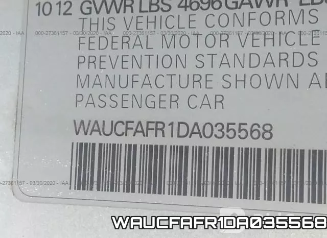WAUCFAFR1DA035568
