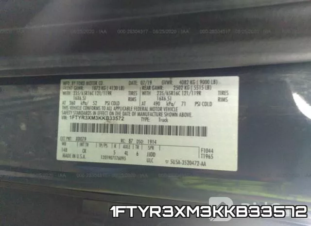1FTYR3XM3KKB33572