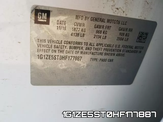 1G1ZE5ST0HF177887