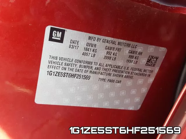 1G1ZE5ST6HF251569
