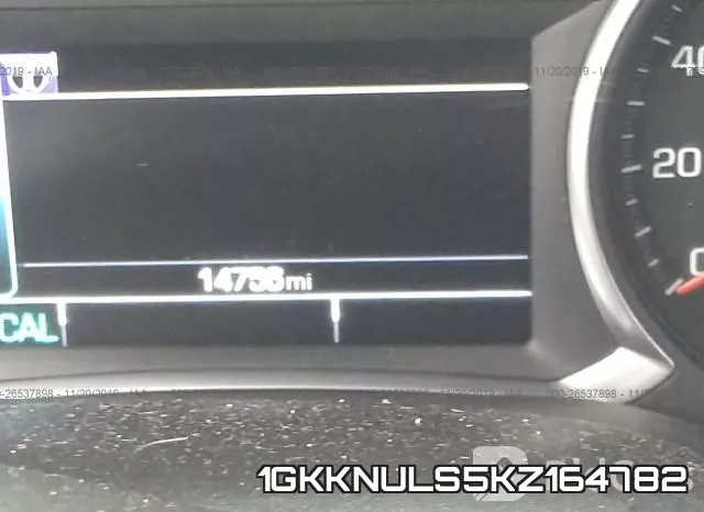 1GKKNULS5KZ164782