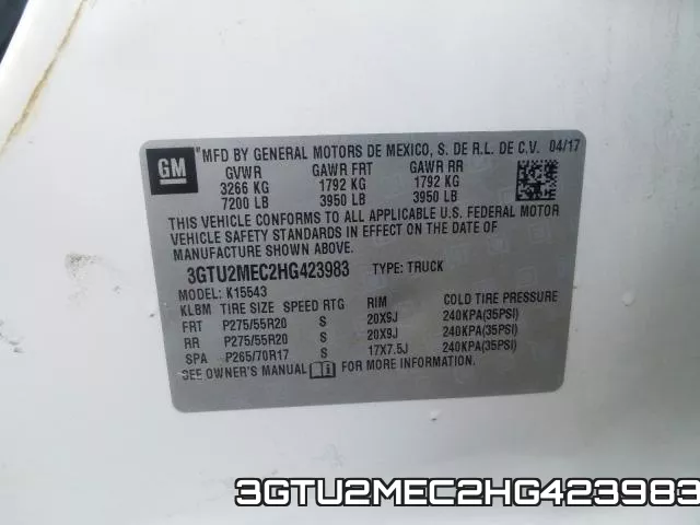 3GTU2MEC2HG423983