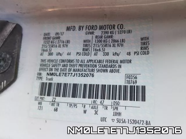 NM0LE7E77J1352076