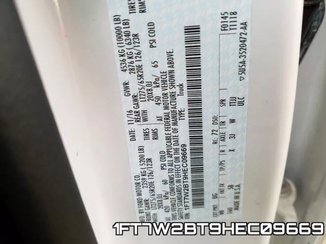 1FT7W2BT9HEC09669