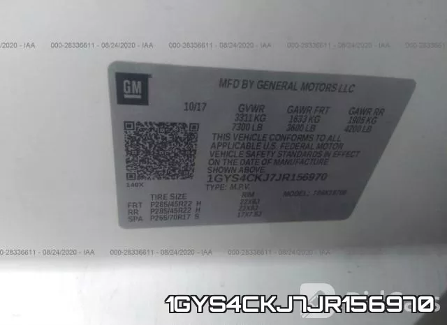 1GYS4CKJ7JR156970