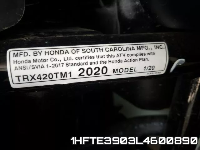 1HFTE3903L4600890